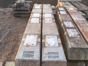 betonnen spoorbielzen