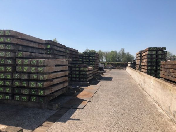 betonnen spoorbielzen